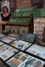 Kevin Davidson's collection of crab memorabilia. 